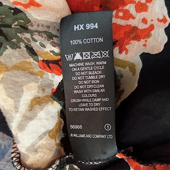 JOE BROWNS Boho Floral  Long Sleeved Tunic Top - Picture 9 of 9